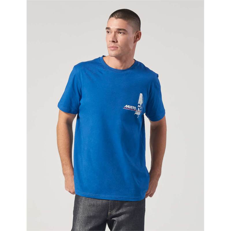Musto Mens Corsica Graphic Short Sleeve 2.0 Tee Shirt-3