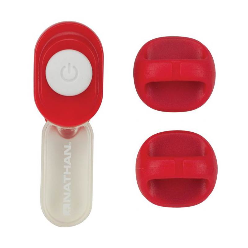 Nathan Sports ClipLight White Safety Light-4
