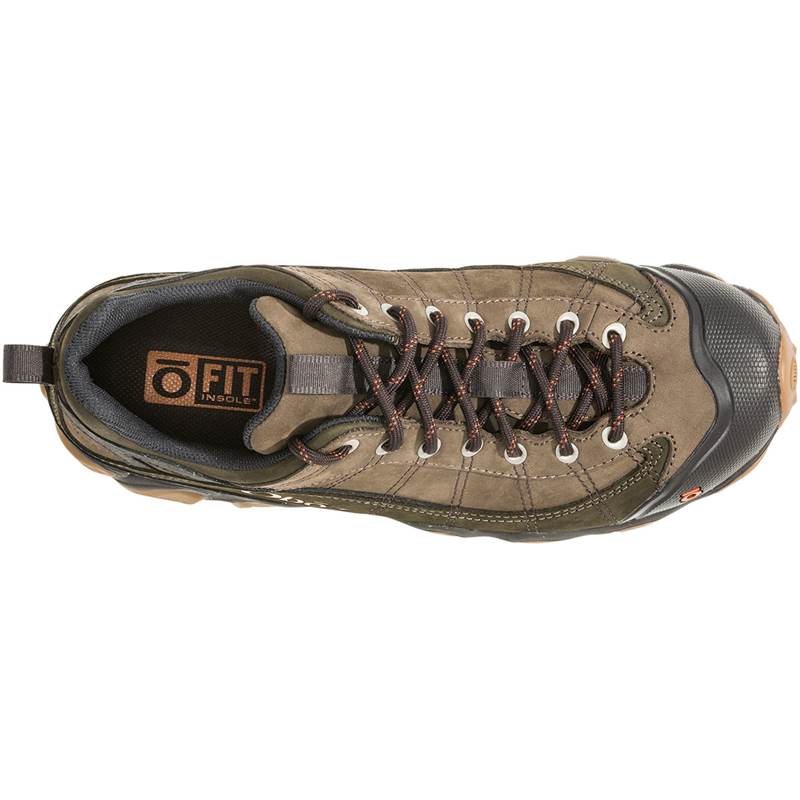 Oboz Mens Firebrand II Low Leather Shoes-2