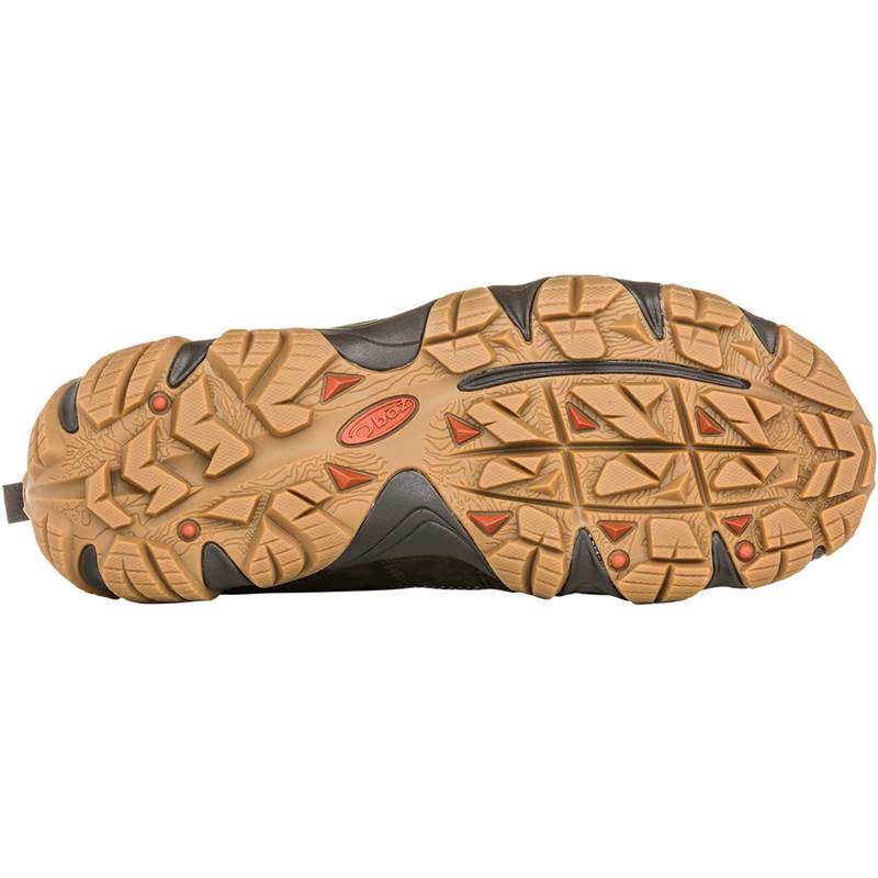 Oboz Mens Firebrand II Low Leather Shoes-4