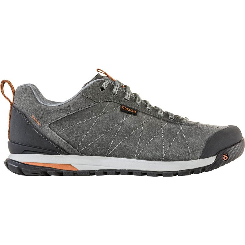 Oboz Mens Bozeman Low Leather Shoes E-Outdoor