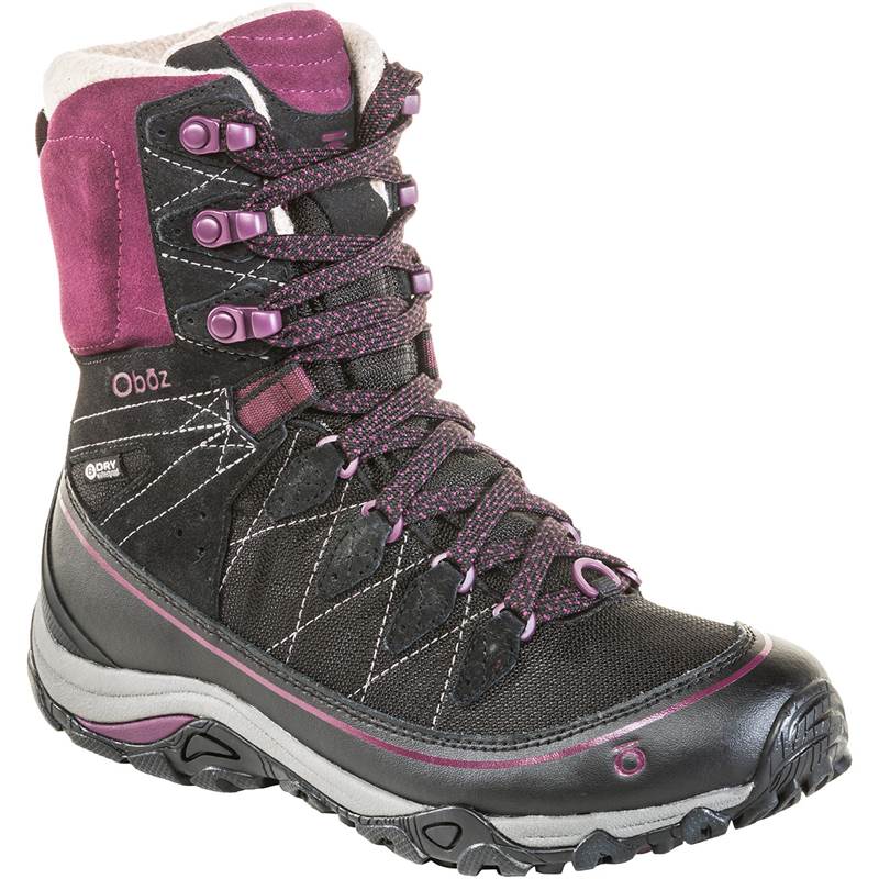 Oboz Womens Juniper 8 inch Insulated Waterproof Boots-1