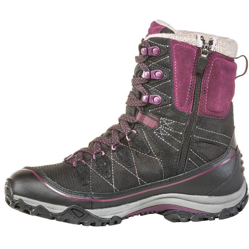 Oboz Womens Juniper 8 inch Insulated Waterproof Boots-2
