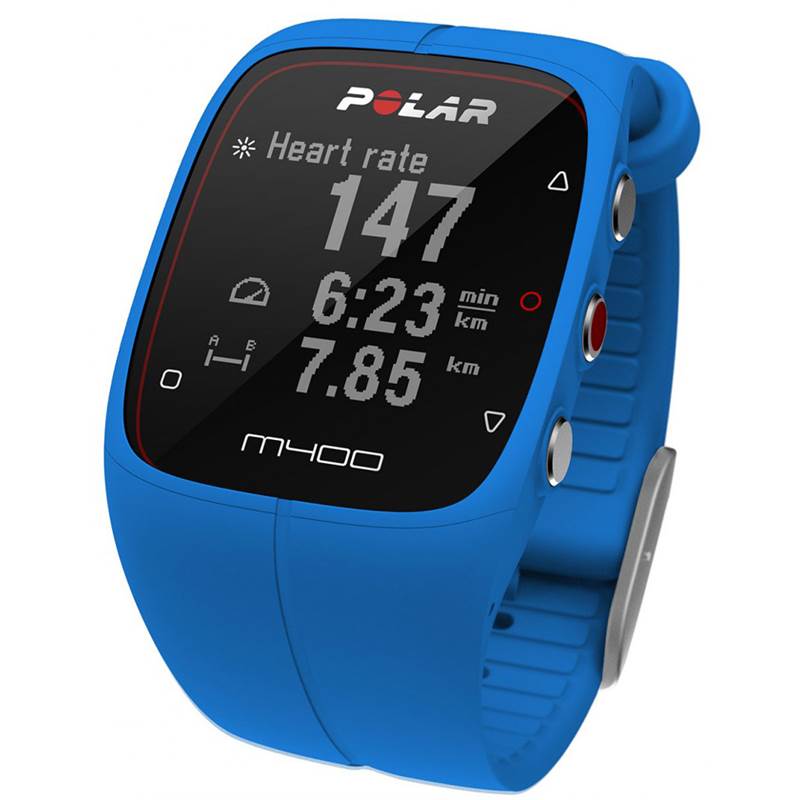 Polar M400 GPS Sports Training Watch – Blue-1
