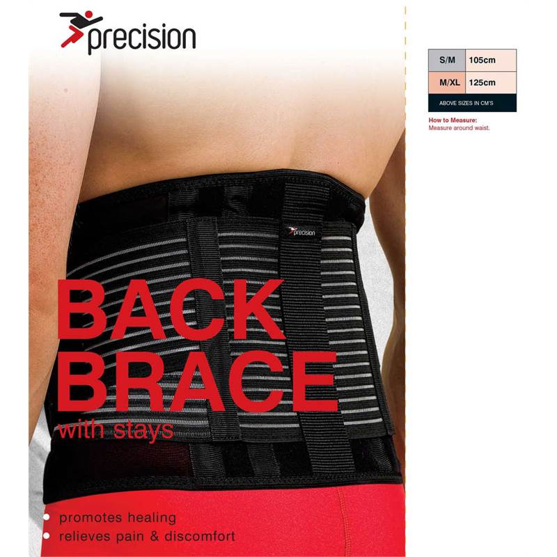Precision Neoprene Back Brace with Stays-2