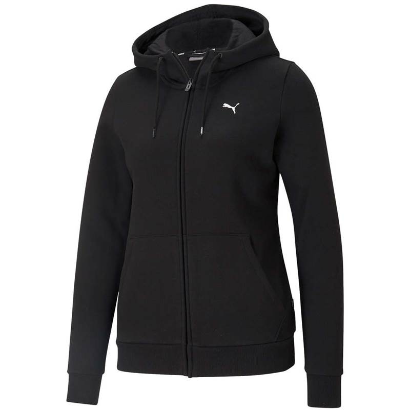 Puma Womens Small Logo Zip Hoodie-1