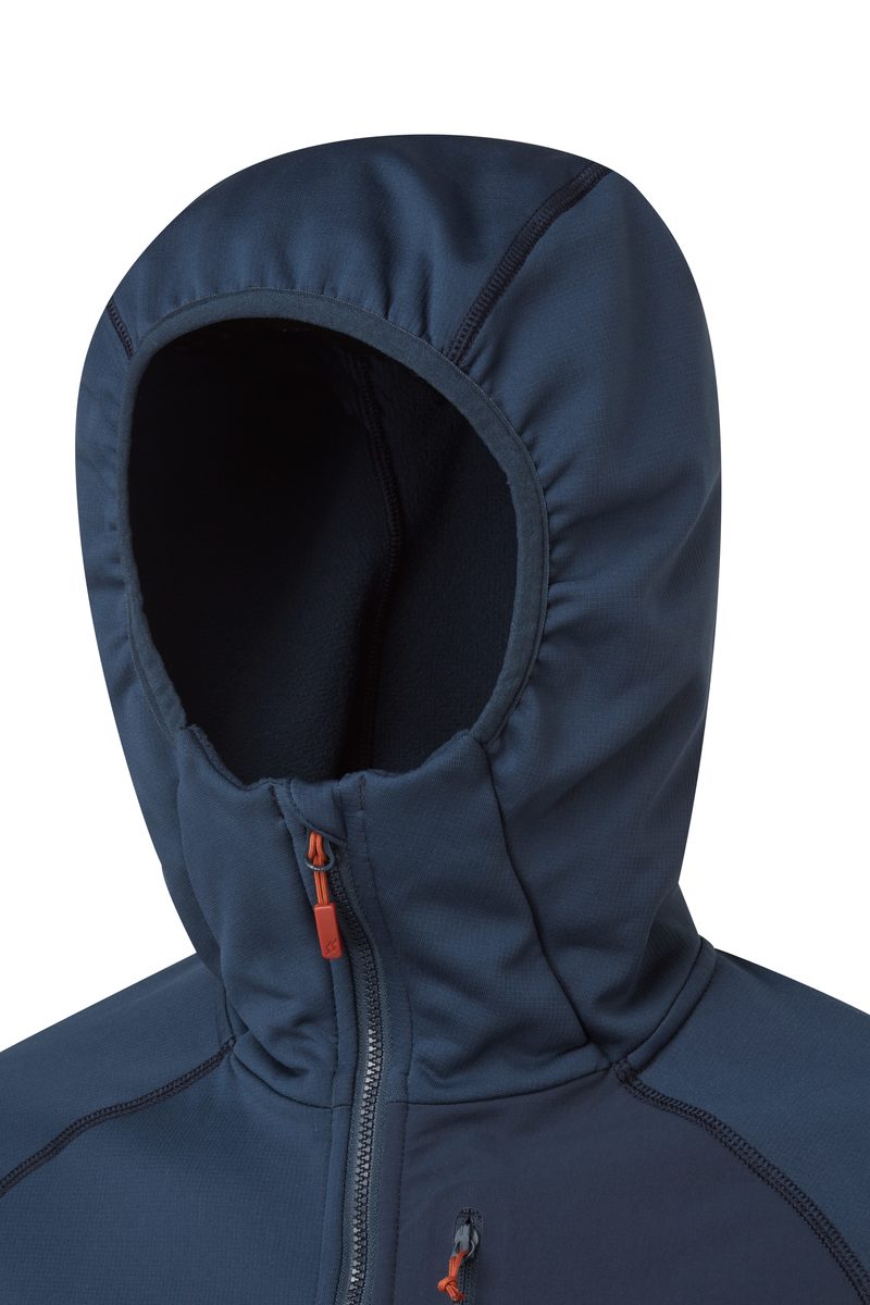 rab mens superflux hoodie