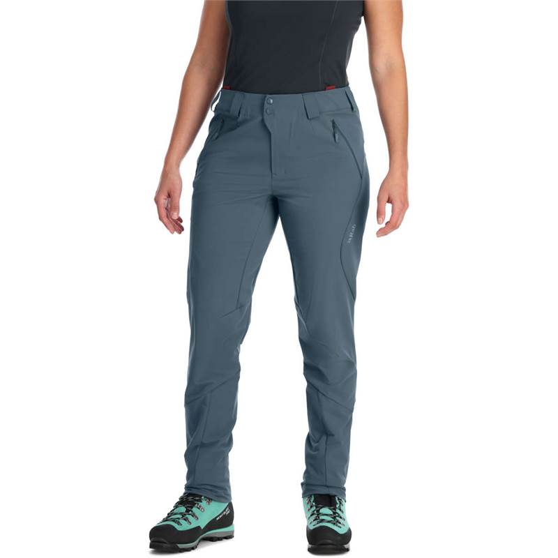 Rab Womens Ascendor AS Climbing SoftShell Pants - Regular-1