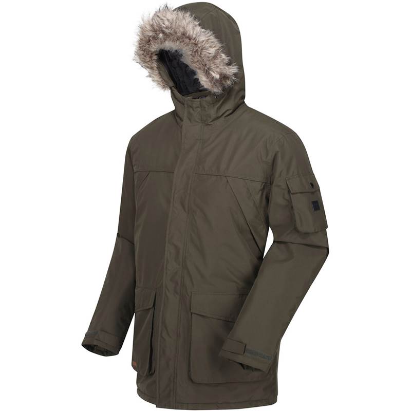 Regatta Mens Salinger II Insulated Waterproof Parka-3