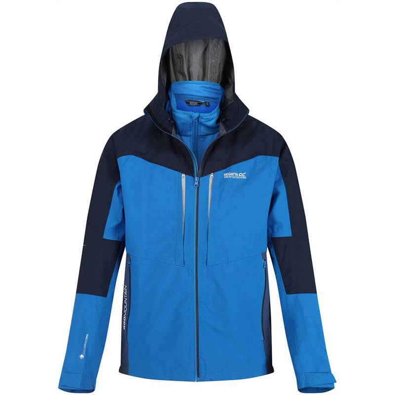 Regatta Mens Sacramento VI 3in1 Waterproof Jacket-3