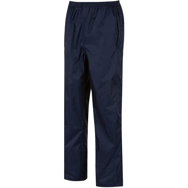 Regatta Mens Pack-It Waterproof Overtrousers-1