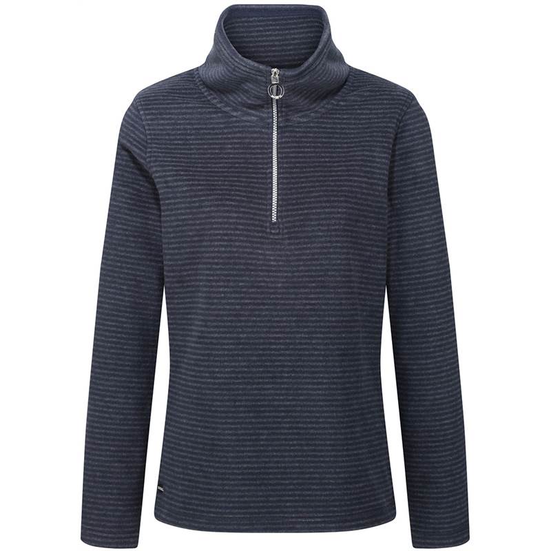 Regatta Womens Solenne Half Zip Stripe Fleece-1