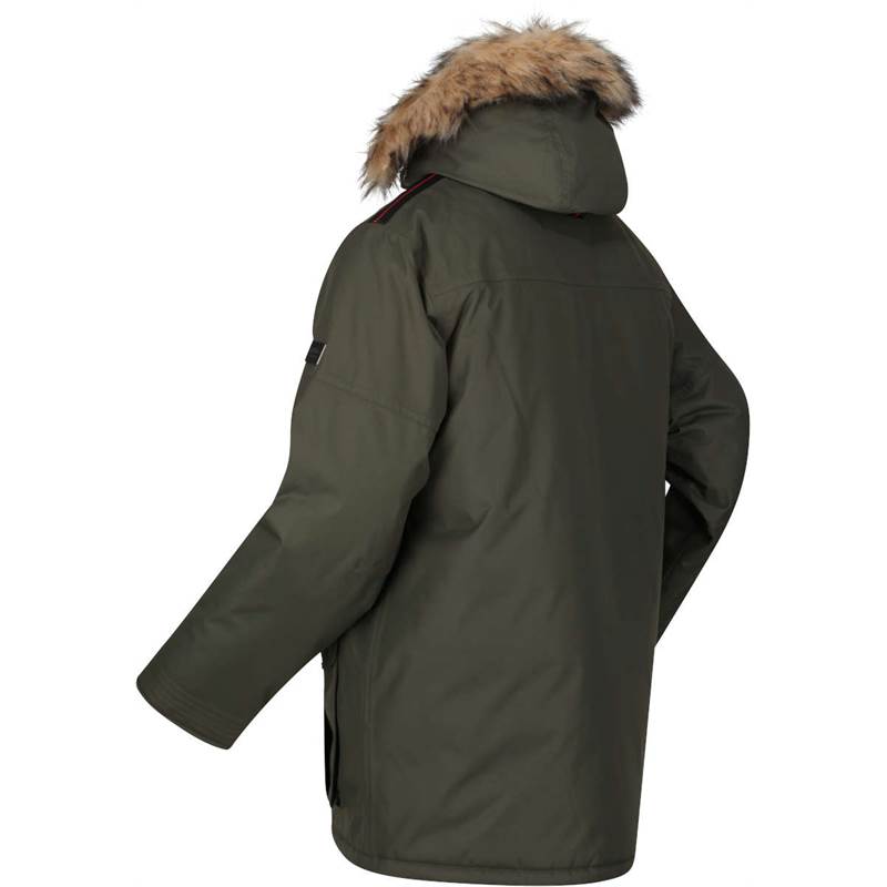 Regatta Mens Aarav Waterproof Insulated Parka Jacket-4