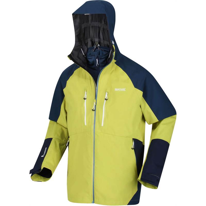 Regatta Mens Sacramento VII 3-in-1 Waterproof Jacket-3