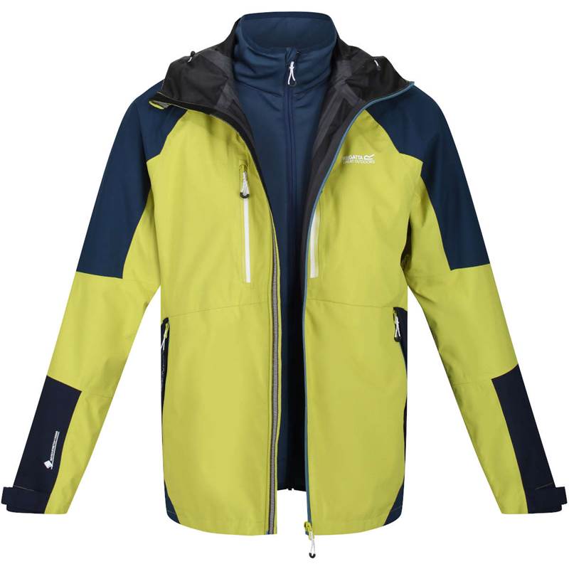 Regatta Mens Sacramento VII 3-in-1 Waterproof Jacket-5