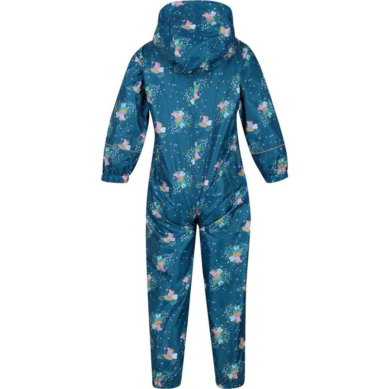 Regatta Kids Peppa Pig Pobble Waterproof Puddle Suit-2