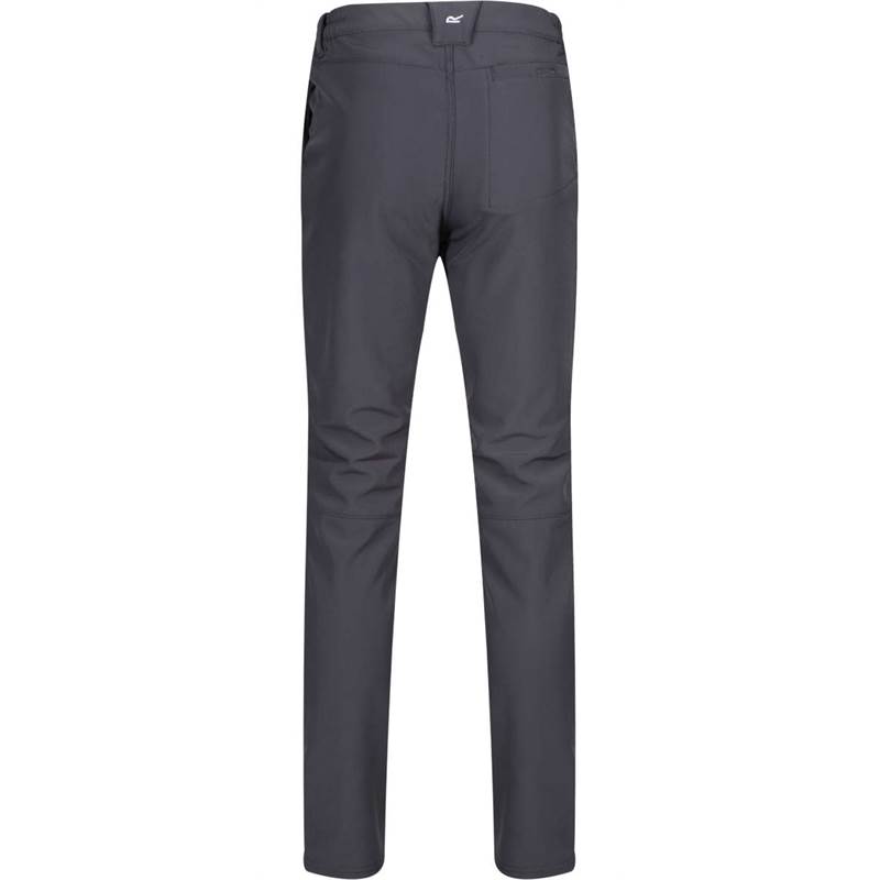 Regatta Mens Fenton Softshell Walking Trousers - Long-2