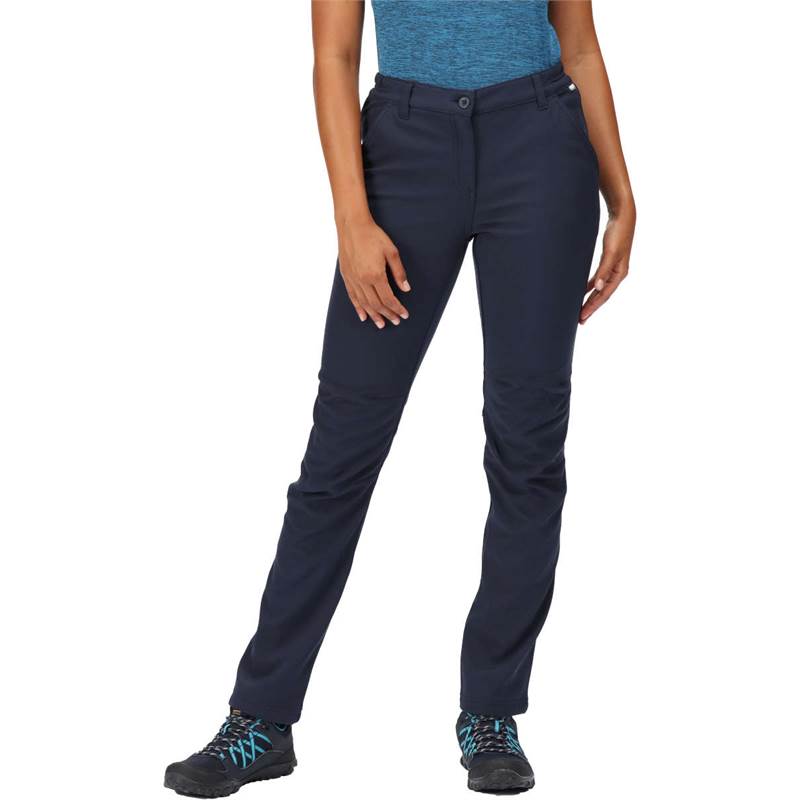 Regatta Womens Fenton Softshell Walking Trousers - Long-5