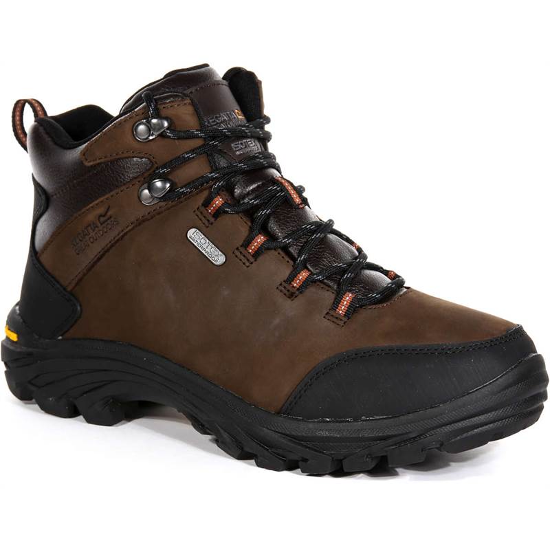 Regatta Mens Burrell Leather Boots-1