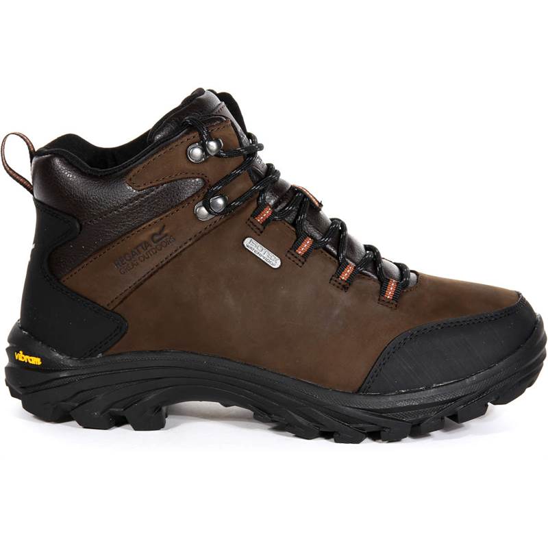 Regatta Mens Burrell Leather Boots-2