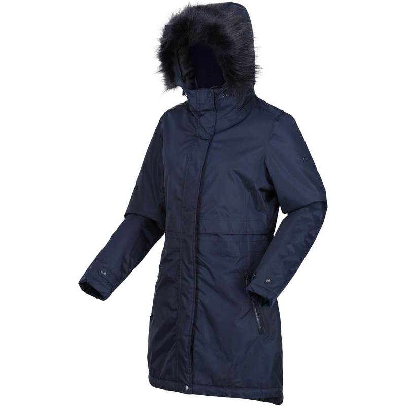 Regatta Womens Lyanna Fur Trim Parka Jacket-2