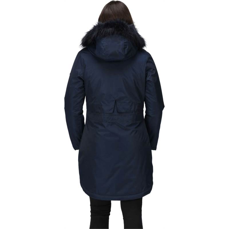 Regatta Womens Lyanna Fur Trim Parka Jacket-4