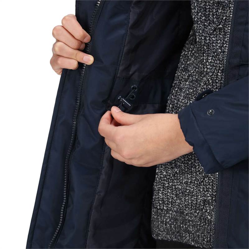 Regatta Womens Lyanna Fur Trim Parka Jacket-5