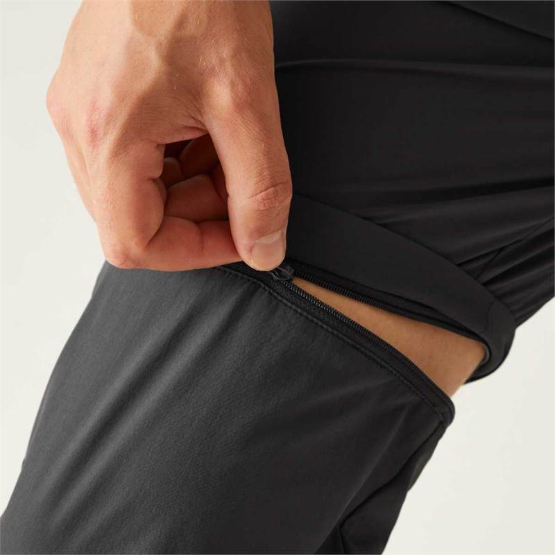 Regatta Mens Travel Light Zip Off Packaway Trousers-5