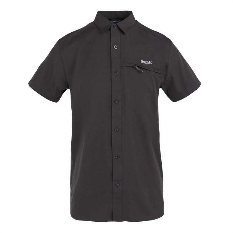 Regatta Mens Travel Packaway Short Sleeve Shirt-1