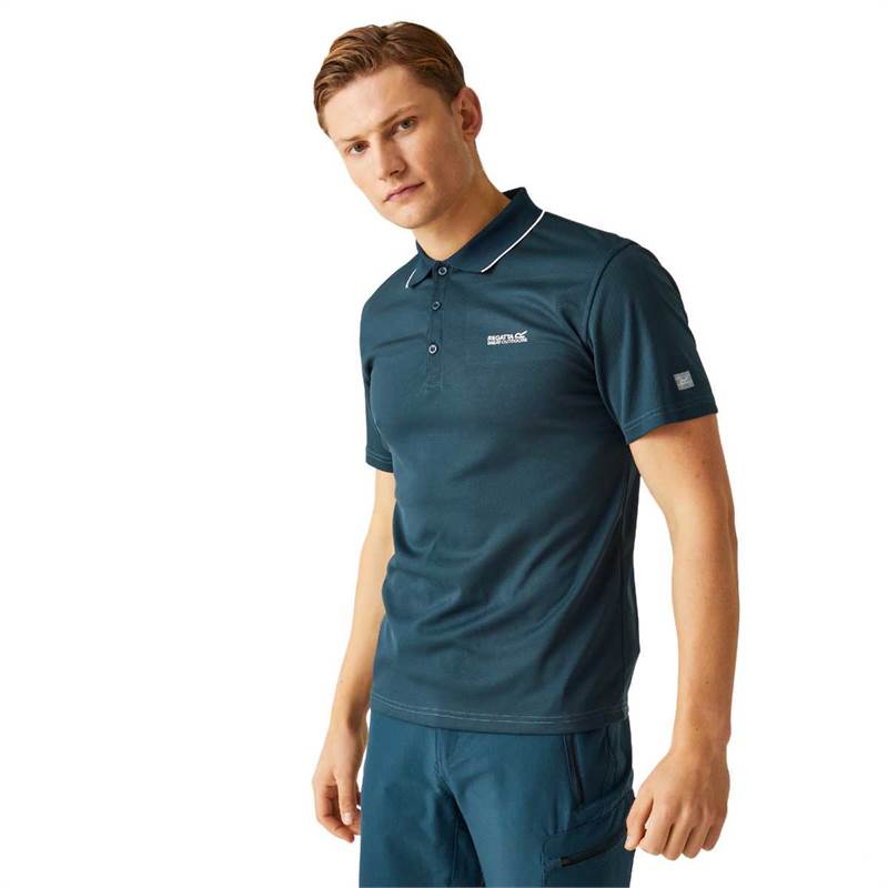 Regatta Mens Maverick V Active Polo Shirt-5