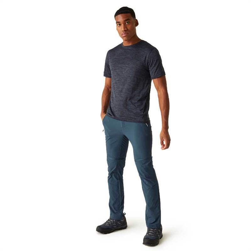 Regatta Mens Mountain Zip Off Walking Trousers-5