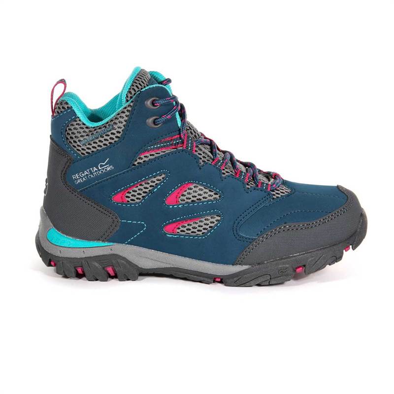 Regatta Kids Holcombe Waterproof Mid Walking Boots-1
