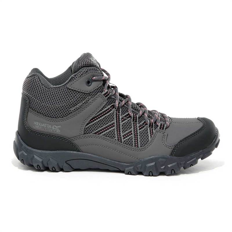 Regatta Kids Edgepoint Waterproof Mid Walking Boots-2