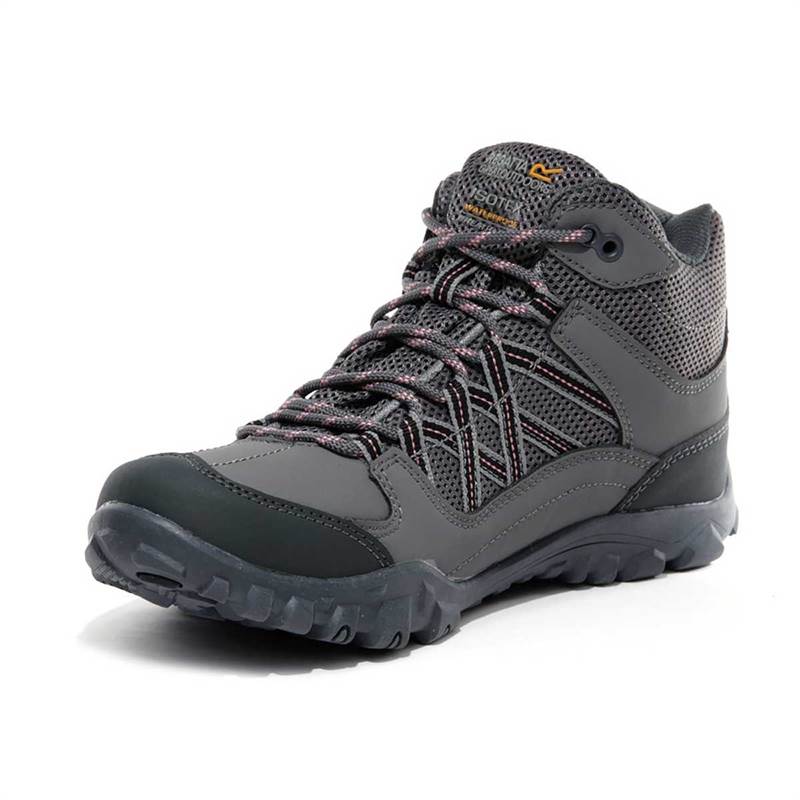 Regatta Kids Edgepoint Waterproof Mid Walking Boots-3