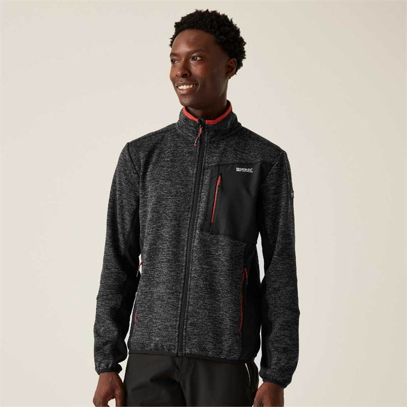 Regatta Mens Baslinn Full Zip Fleece-3
