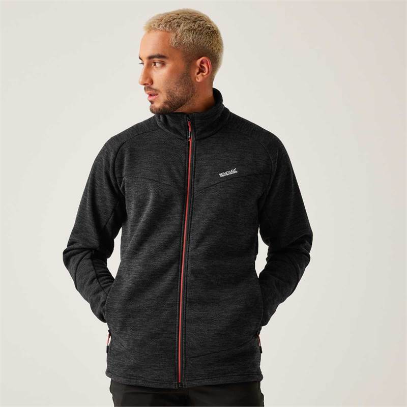 Regatta Mens Rivake Full Zip Fleece-4