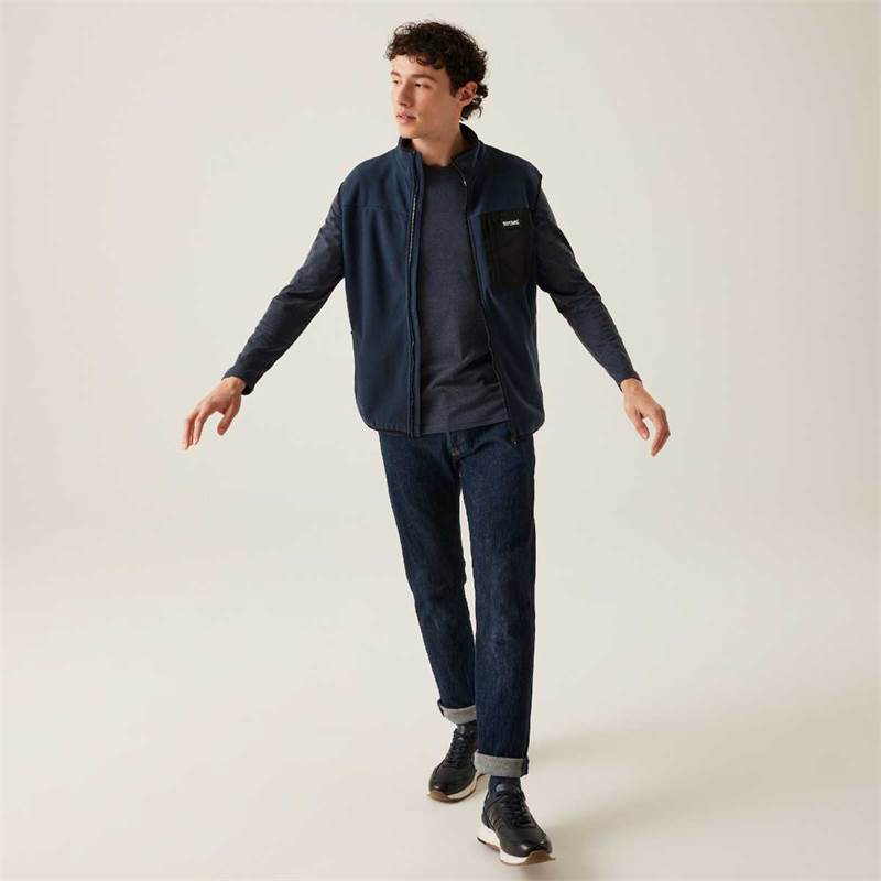 Regatta Mens Frankie Fleece Bodywarmer-5