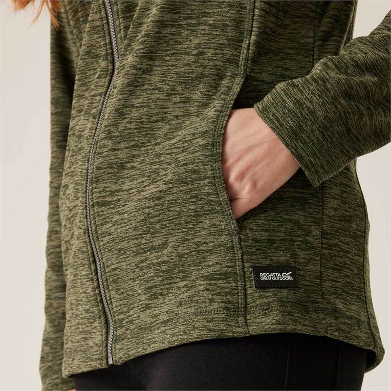 Regatta Womens Mayse Full Zip Fleece-5