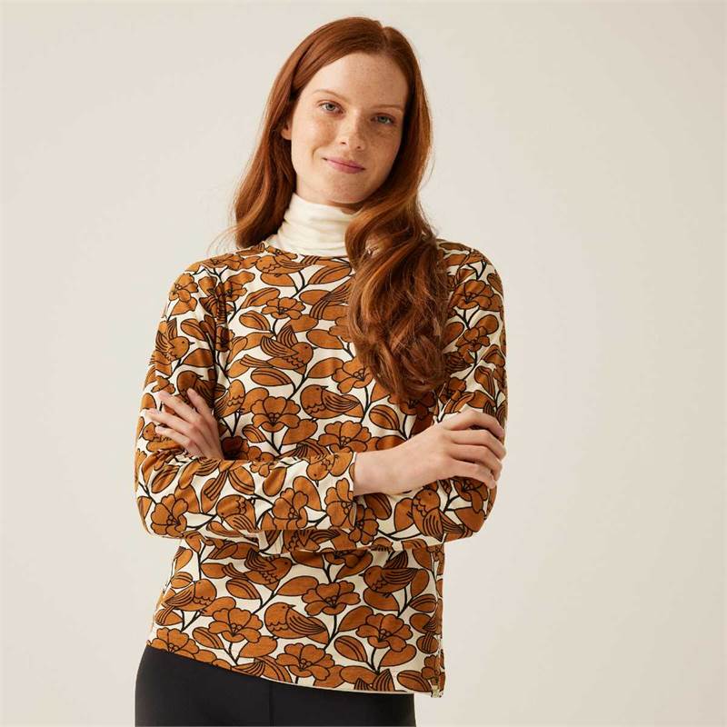 Regatta Womens Orla Kiely Long Sleeve Winter Tee-3