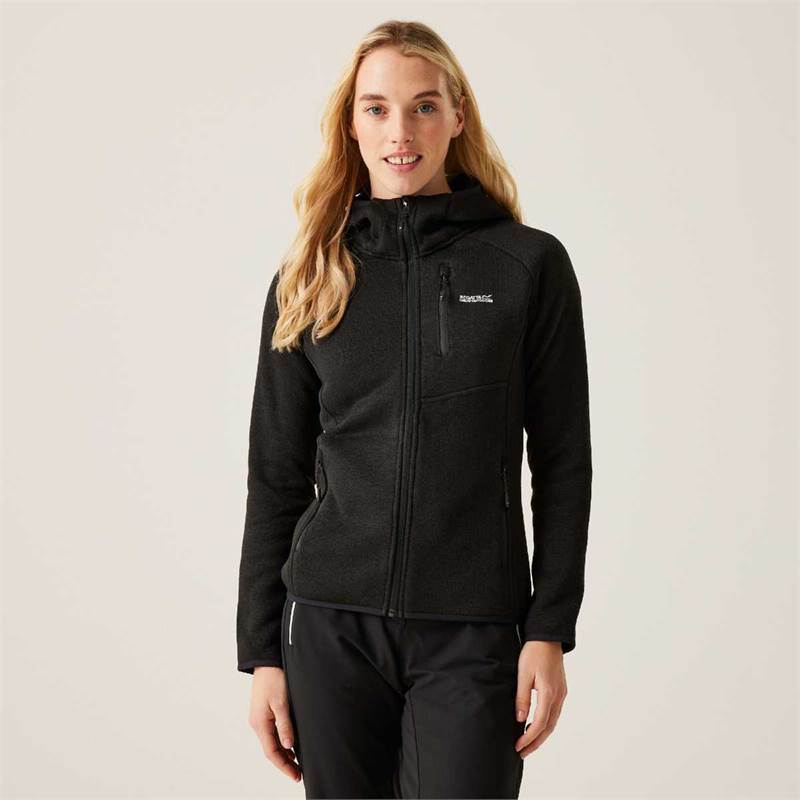Regatta Womens Newhill Hooded Fleece-4