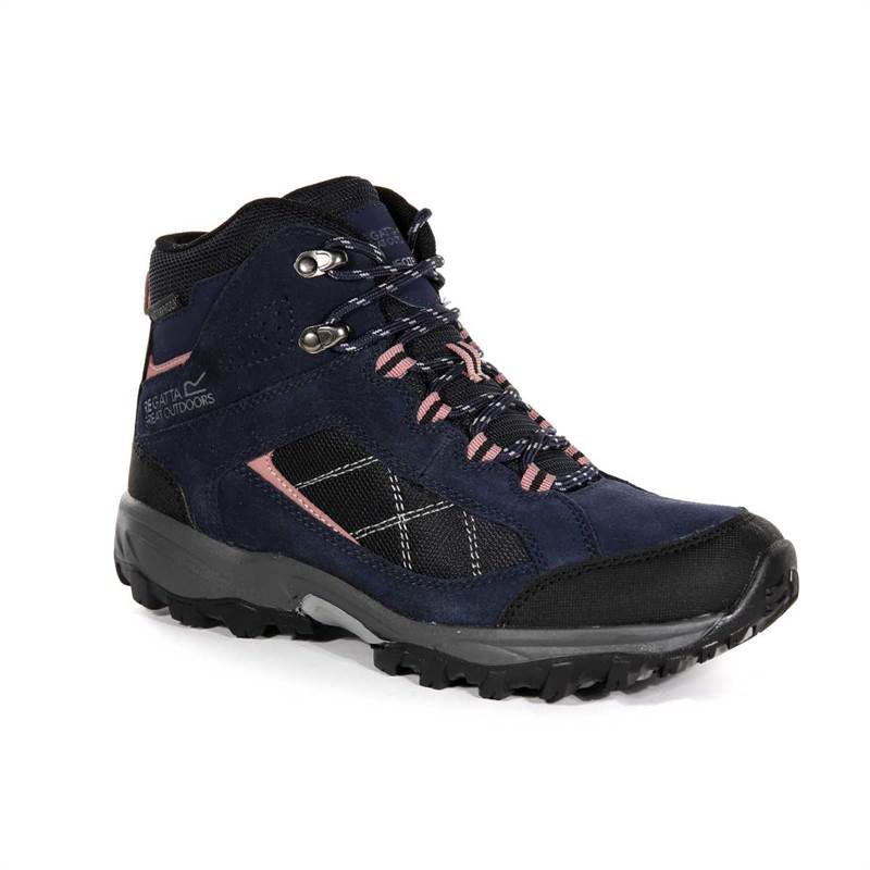 Regatta Womens Clydebank Waterproof Mid Walking Boots-1