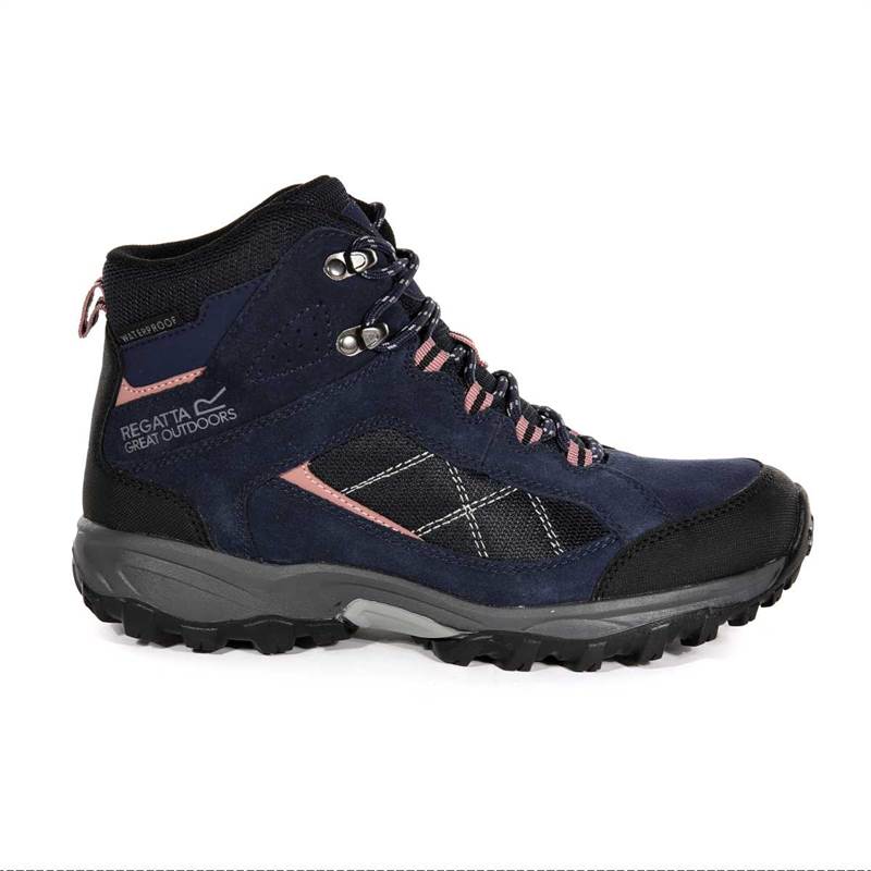Regatta Womens Clydebank Waterproof Mid Walking Boots-3