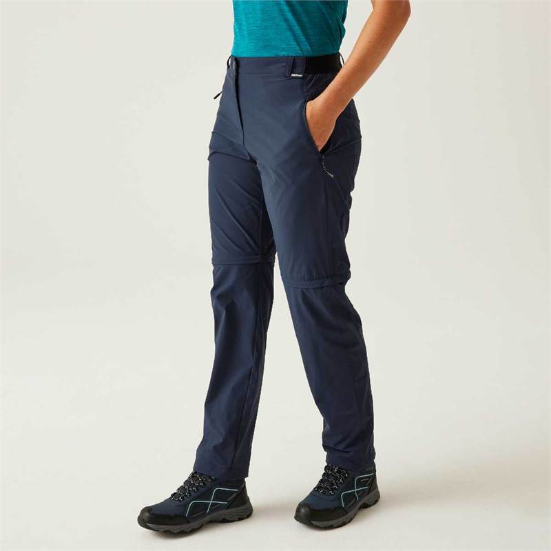 Regatta Womens Travel Light Z/O Packaway Trousers II-4