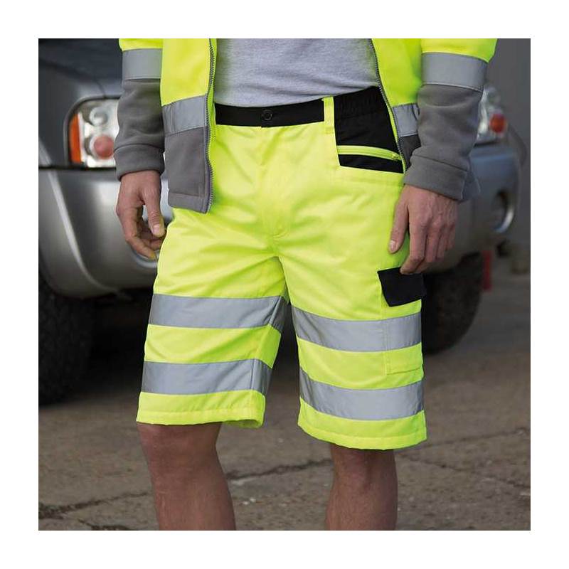 Result Unisex Safety Cargo Shorts R328X-4