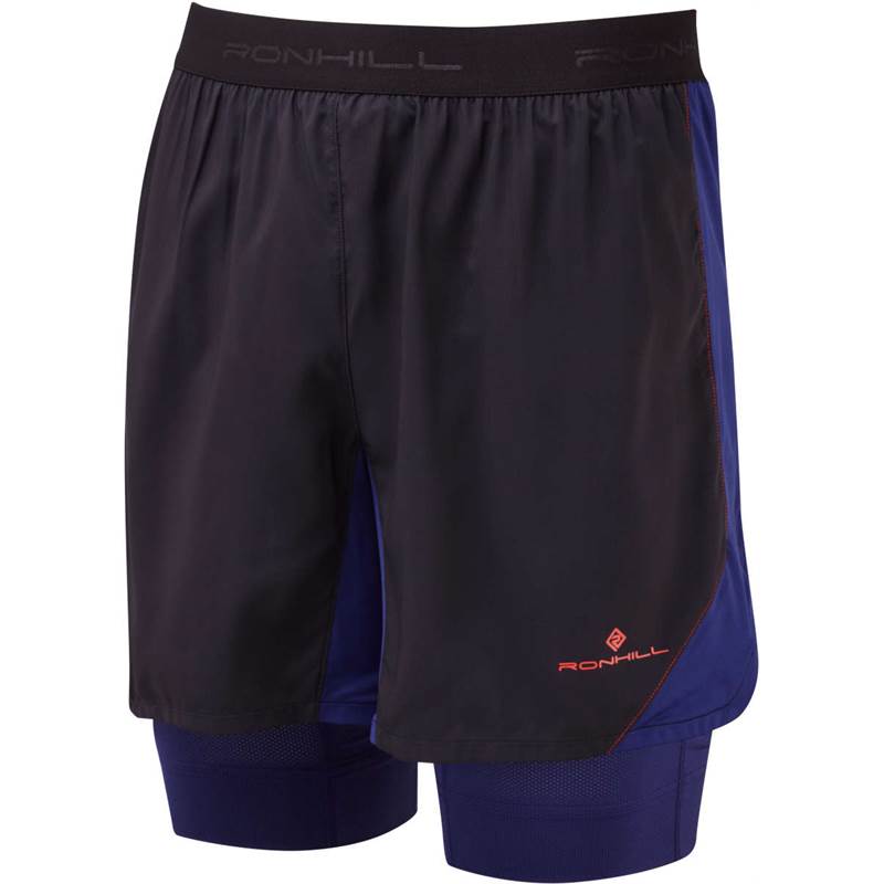 Ronhill Mens Stride Revive Twin Running Shorts-3