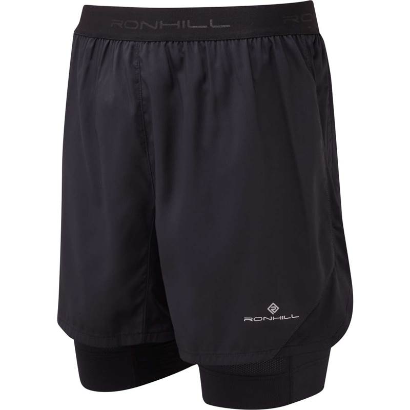 Ronhill Mens Stride Revive Twin Running Shorts-1