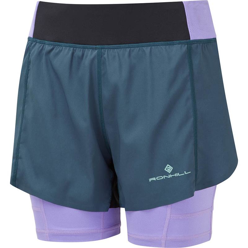 Ronhill Womens Tech Ultra Twin Shorts-1