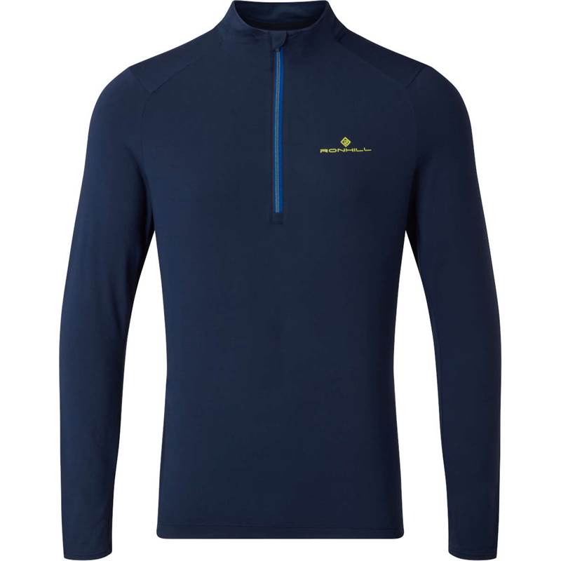 Ronhill Mens Tech Thermal Half-Zip T-Shirt-1