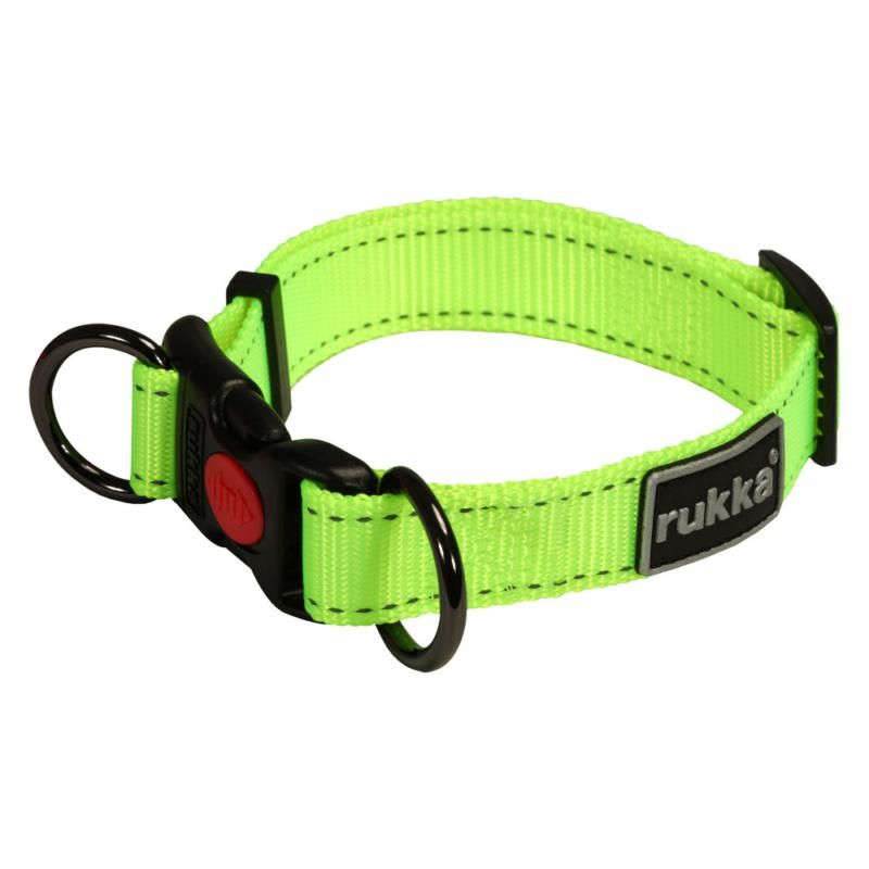 Rukka Pets Bliss Neon Dog Collar-1