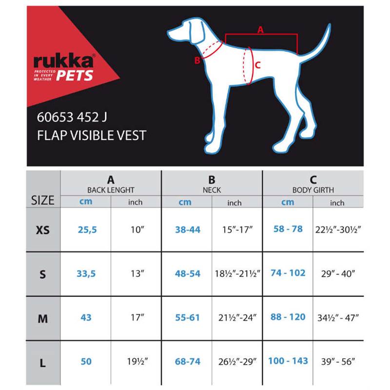 Rukka Pets Flap Visible Dog Vest-4